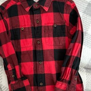 Carter's Red and Black Checkered Men's Shirt